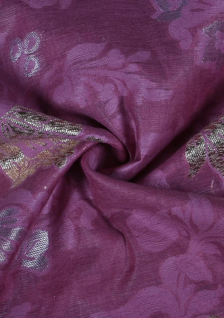 Pink Embroidered Brocade Blazer Cords