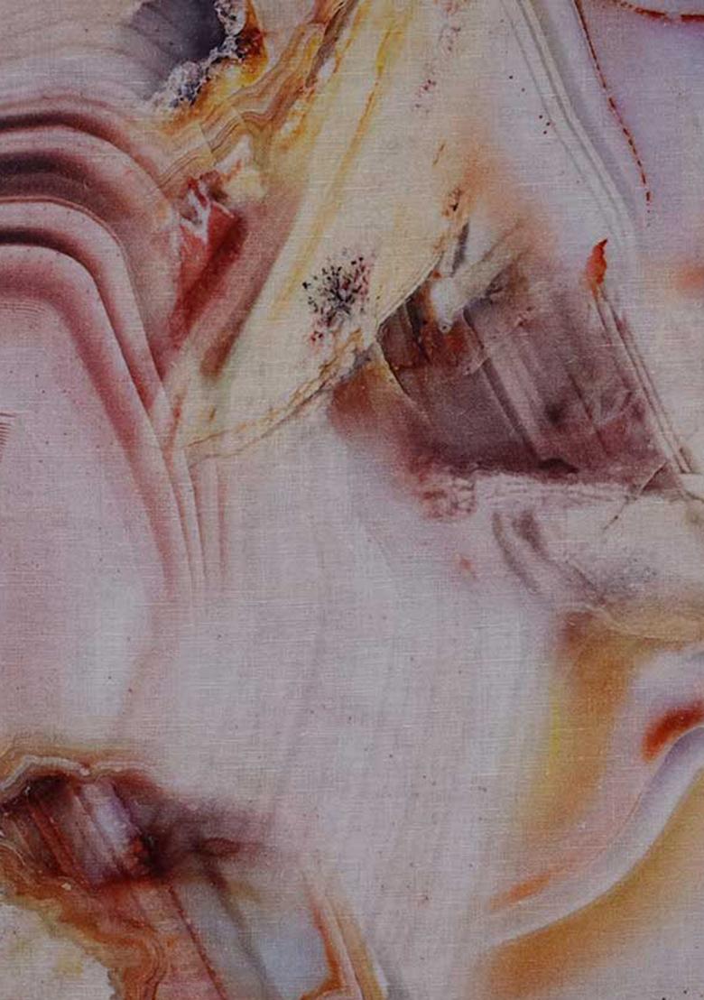 Multicolor Printed Cotton Linen Skirt Set - Indya