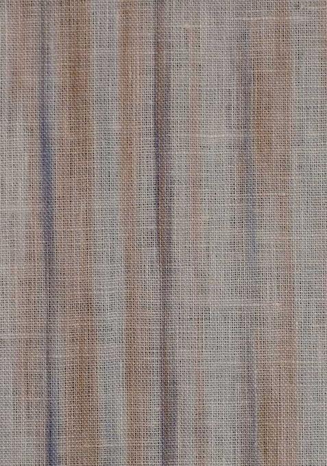 Beige Printed Linen Co-Ord Set