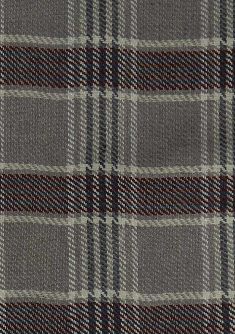 Grey Striped Linen Co-Ord Set - Indya