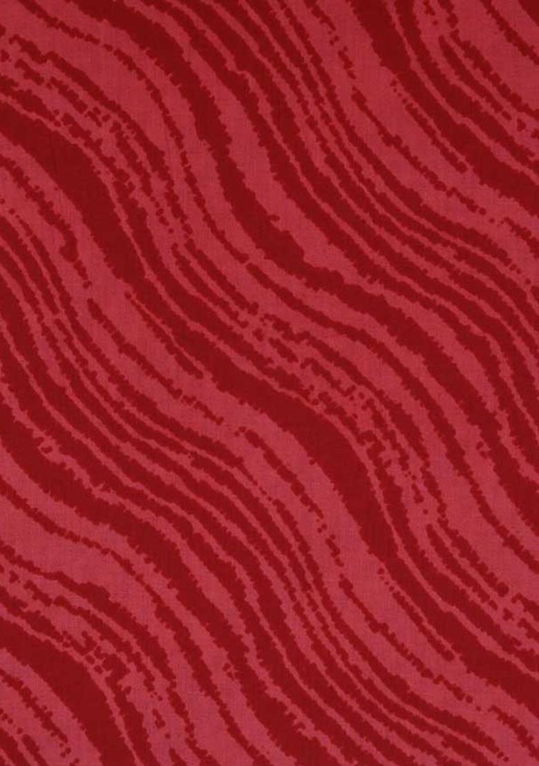 Red Printed Cotton Co-Ord Set - Indya