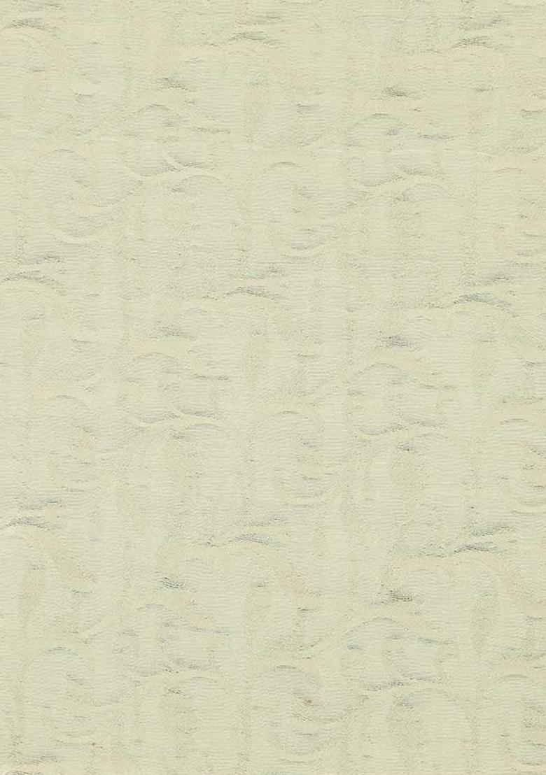 Beige Embroidered Jacquard Co-Ord Set - Indya