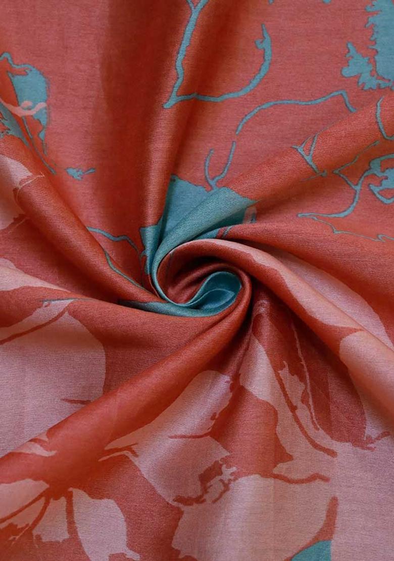 Multicolor Printed Chanderi Co-Ord Set