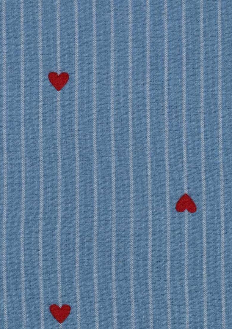 Blue Printed Cotton Co-Ord Set - Indya