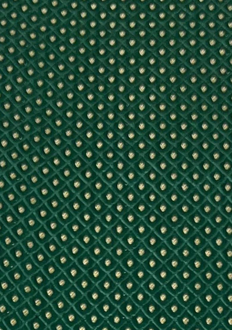 Green Brocade Dress - Indya