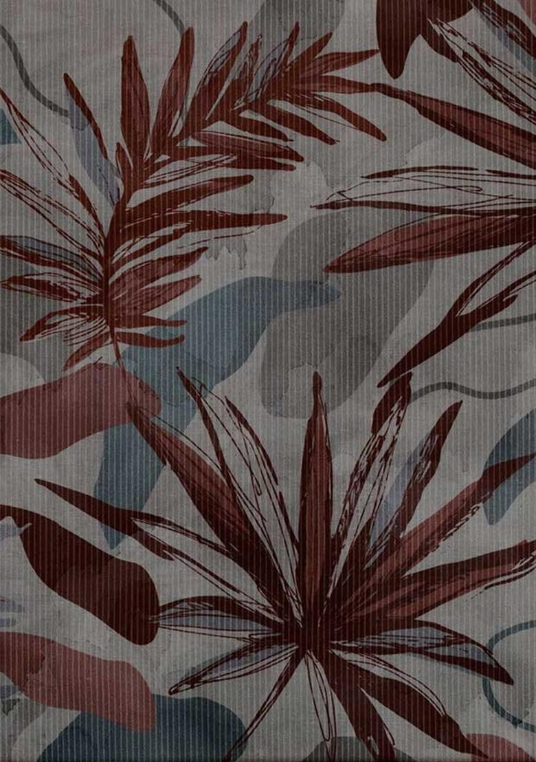 Grey Cotton Cambric Print Co-Ord Set Set - Indya