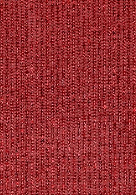 Red Sequin Work Net Pre Draped Saree Set