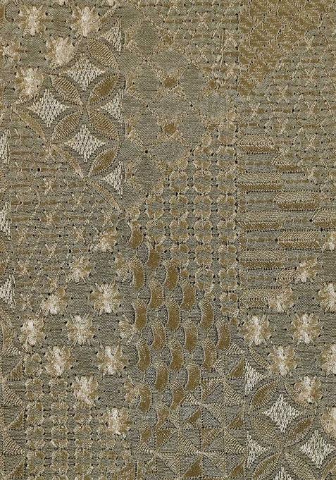 Green Embroidered Viscose Sharara Set