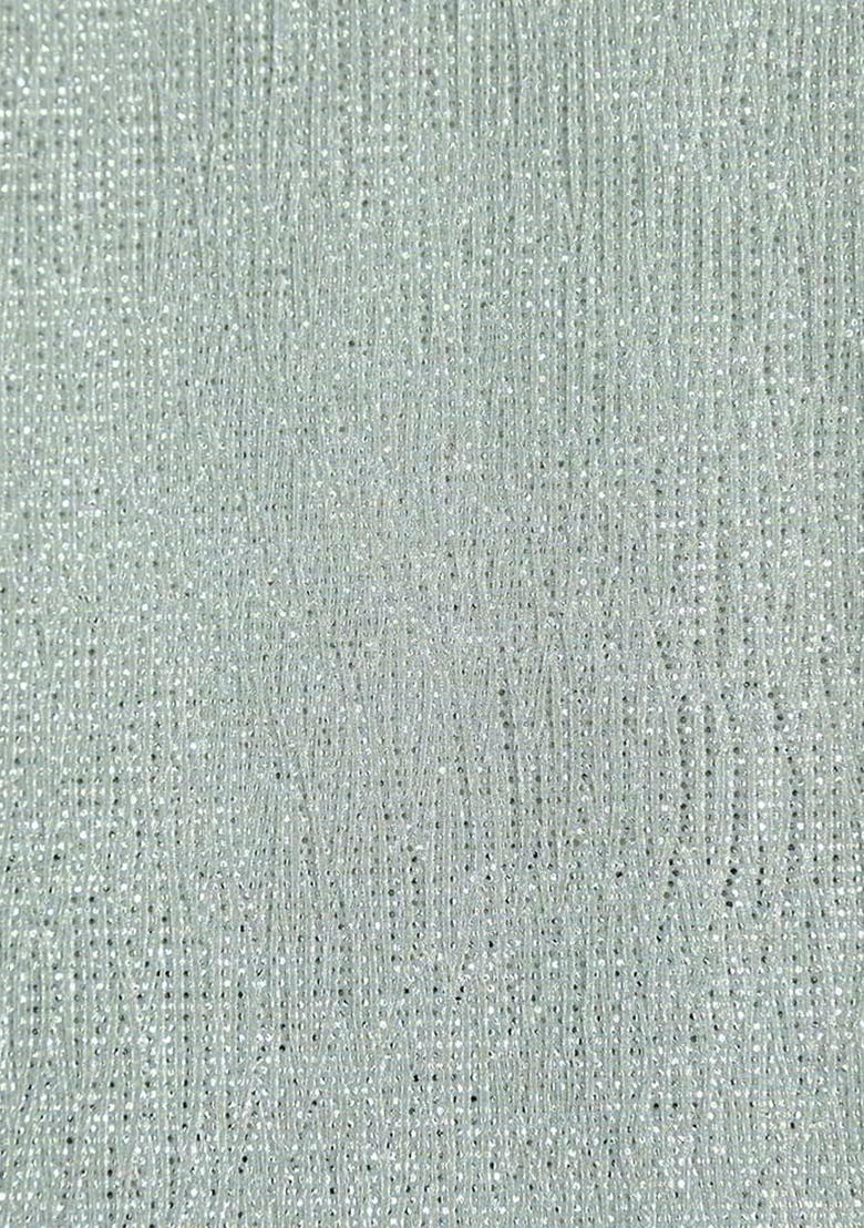 Green Embellished Pre Draped Saree Set