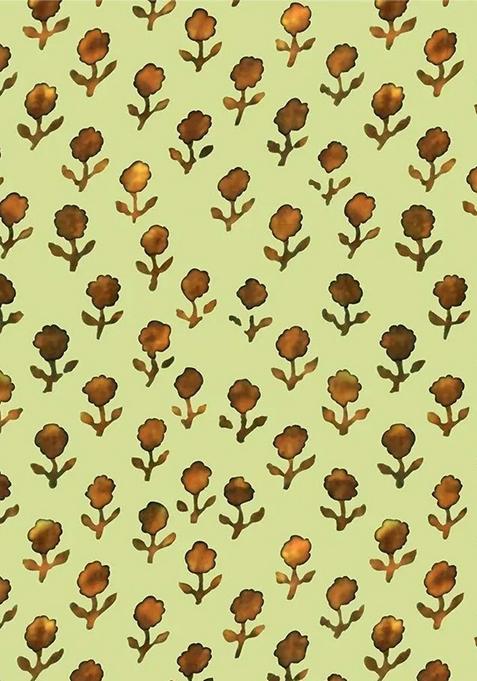 Yellow Printed Pre Draped Saree Set