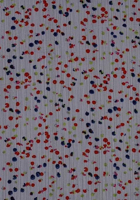 Multicolor Printed Chiffon Pre Draped Saree Set