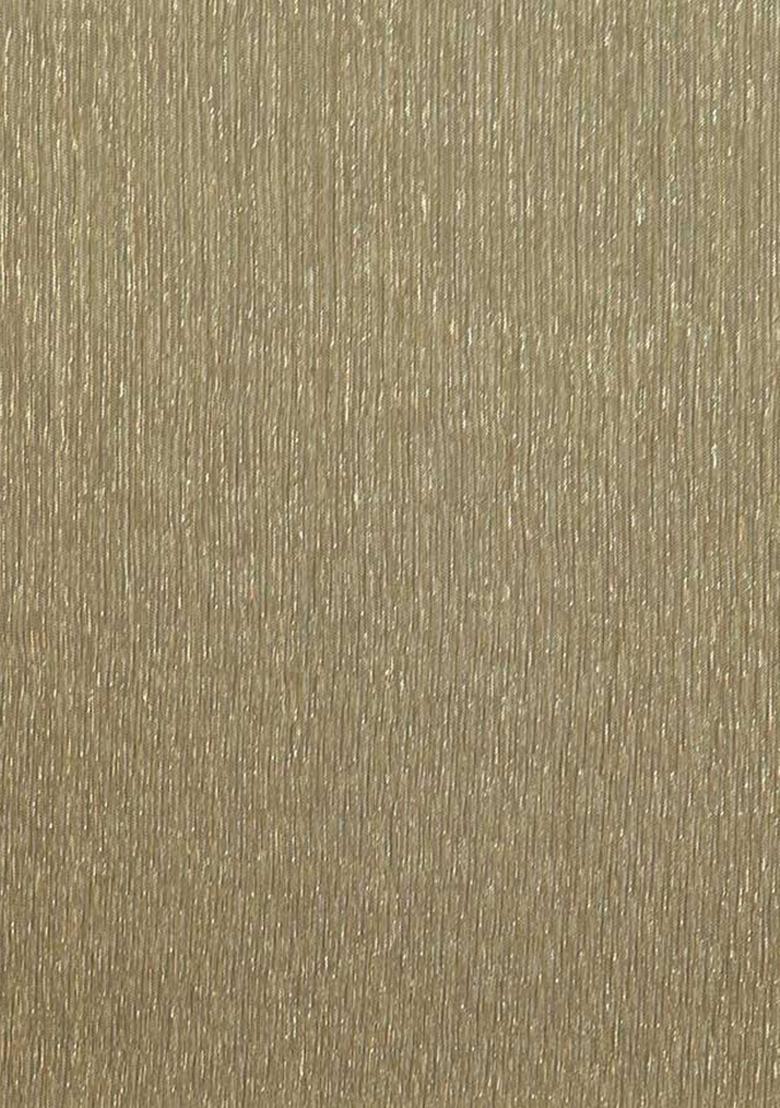 Gold Embellished Lurex Pre Draped Saree Set