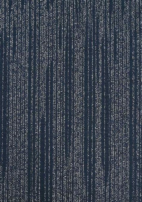 Teal Blue Embellished Lurex Pre Draped Saree Set