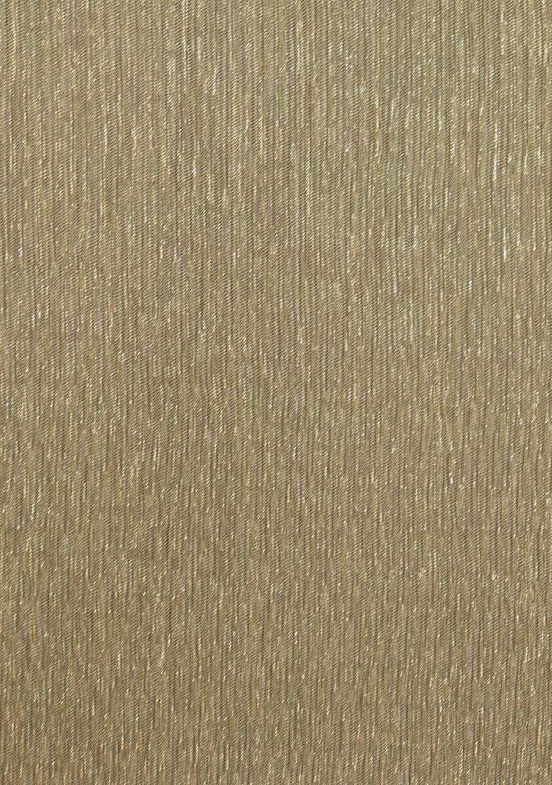 Gold Embellished Lurex Pre Draped Saree Set