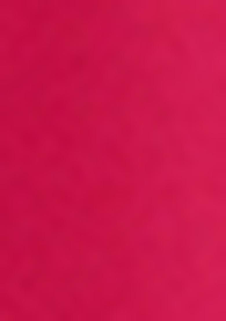 Hot Pink Embroidered Blouse Georgette Pre Draped Saree Set