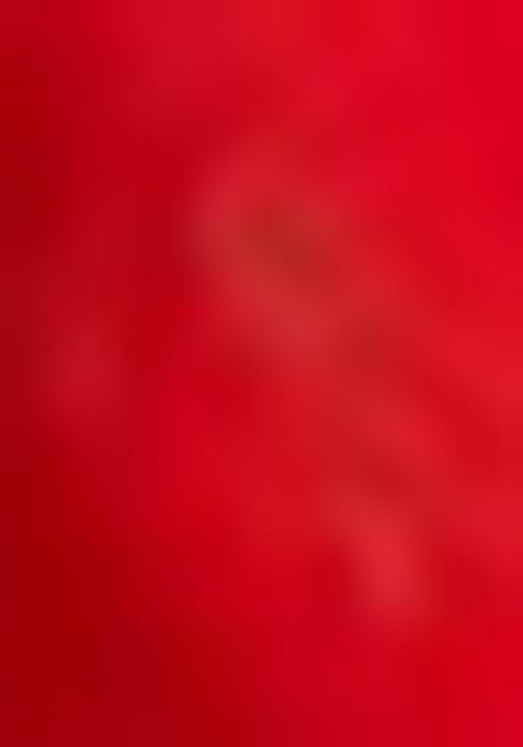 Red Printed Organza Pre Draped Saree Set