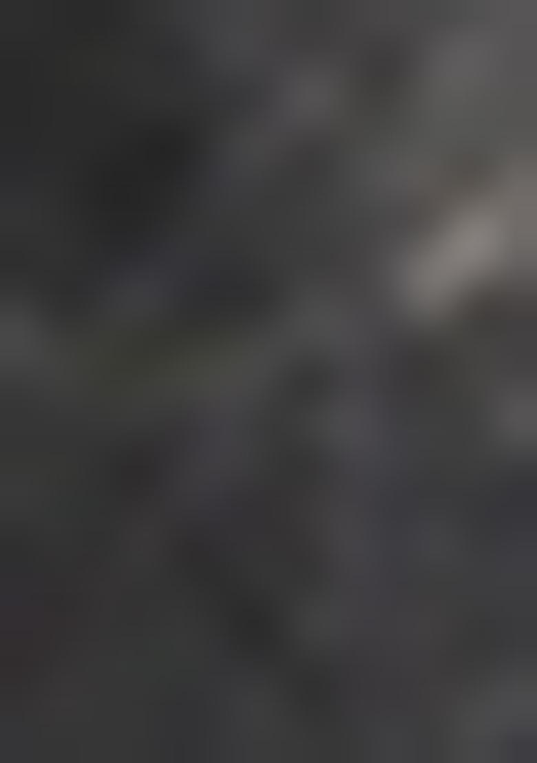 Grey Printed Linen Pre Draped Saree Set