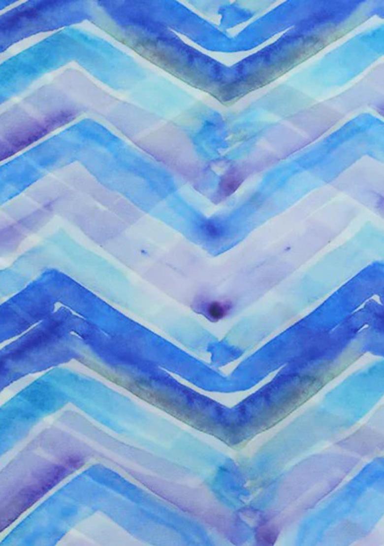 Multicolor Printed Satin Pre Draped Saree Set - Indya