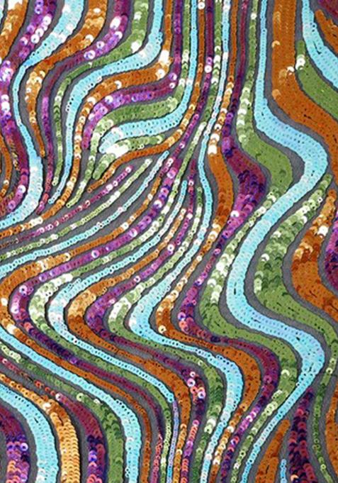 Green Embellished Blouse Georgette Pre Draped Saree Set