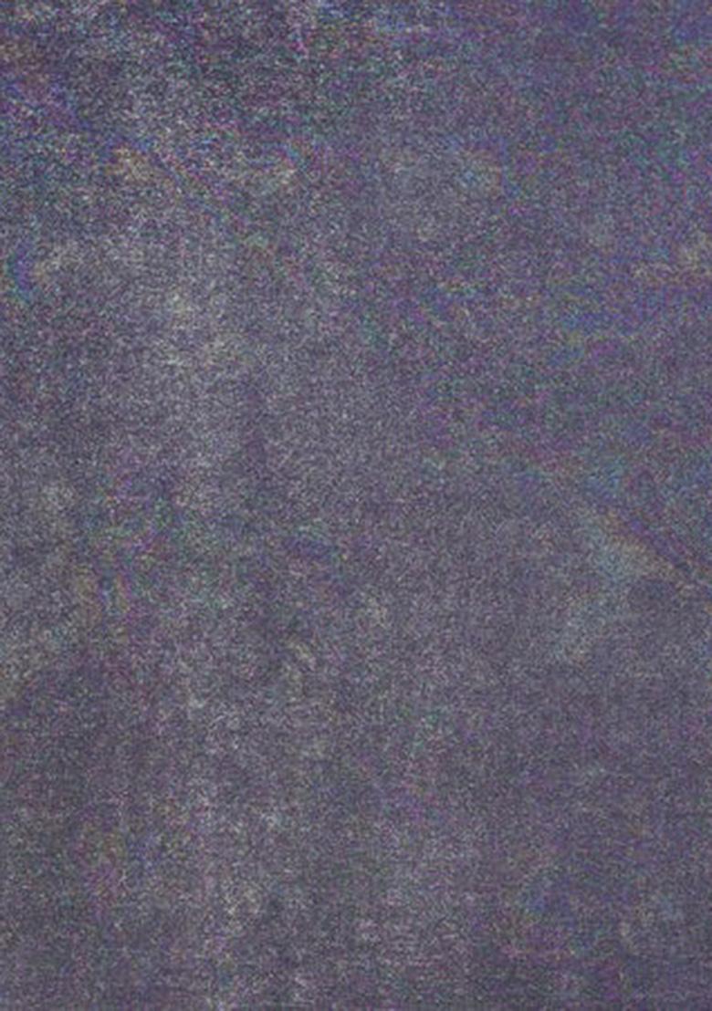 Purple Embellished Pre Draped Saree Set - Indya