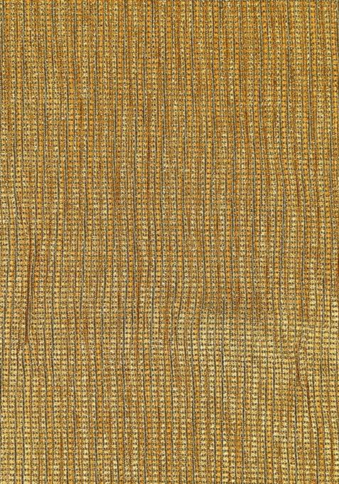 Golden Knit Textured Pre Draped Saree