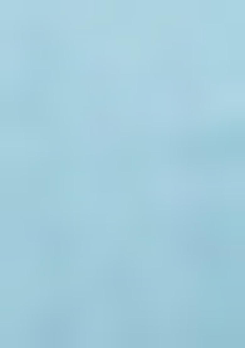 Light Blue Floral Printed Chiffon Pre Draped Saree Set