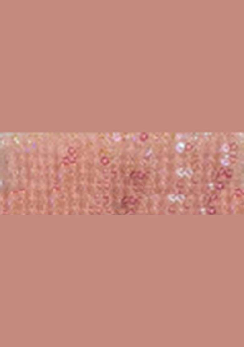 Pastel Pink Sequins Embroidery Net Pre Draped Saree Set for Diwali and Festive Wear - Indya