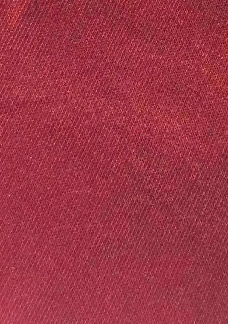 Deep Red Solid Lycra Fusion Set for Diwali and Festive Wear - Indya