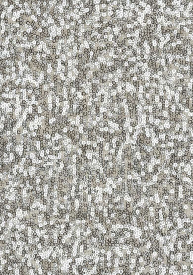 Grey Net Pre Draped Saree Set with Sequin for Diwali | Wedding & Festive Wear - Indya
