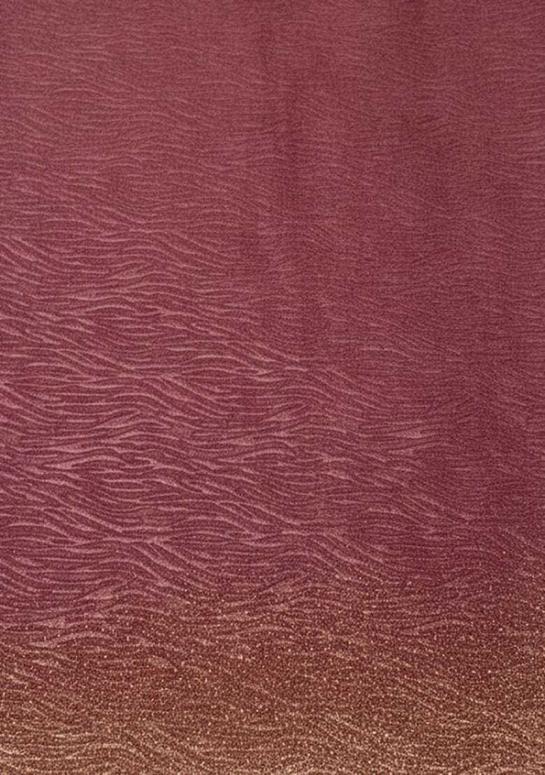 Multi Color Tissue Soild Pre Draped Saree Set - Indya