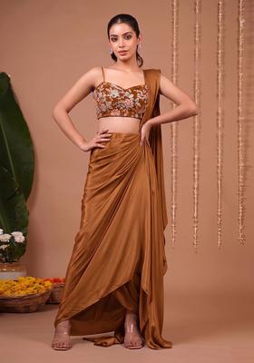halle strapless dress brown Bec + Bridge Halle Strapless Dress – The Dress Nook main image 0