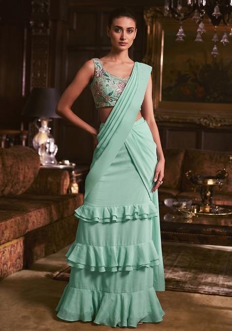 Mint Printed Tissue Fusion Set