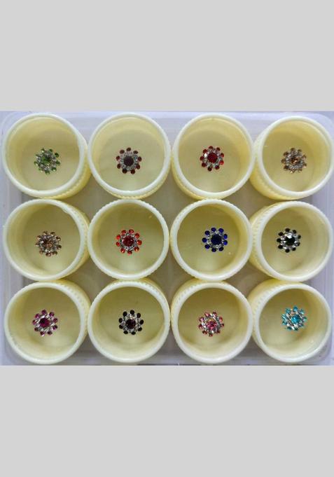 Multicolor Designer Bindi Set