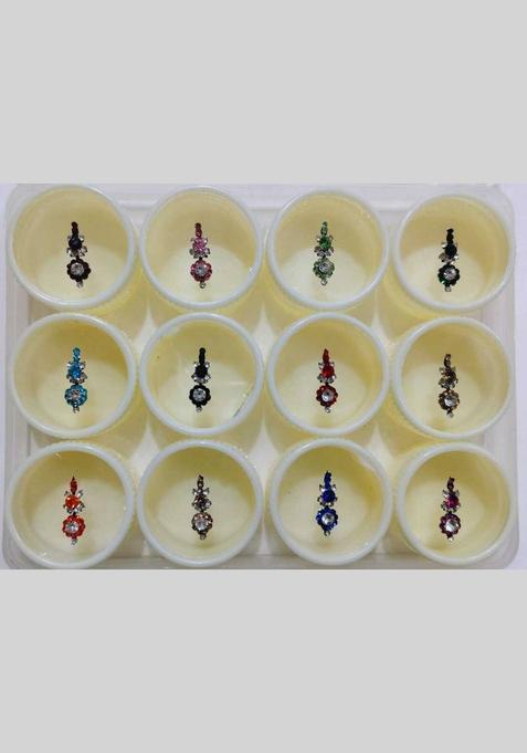 Multicolor Designer Bindi Set