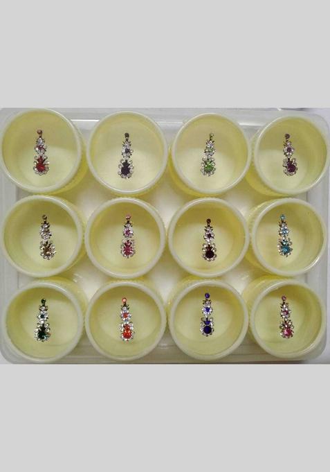 Multicolor Designer Bindi Set