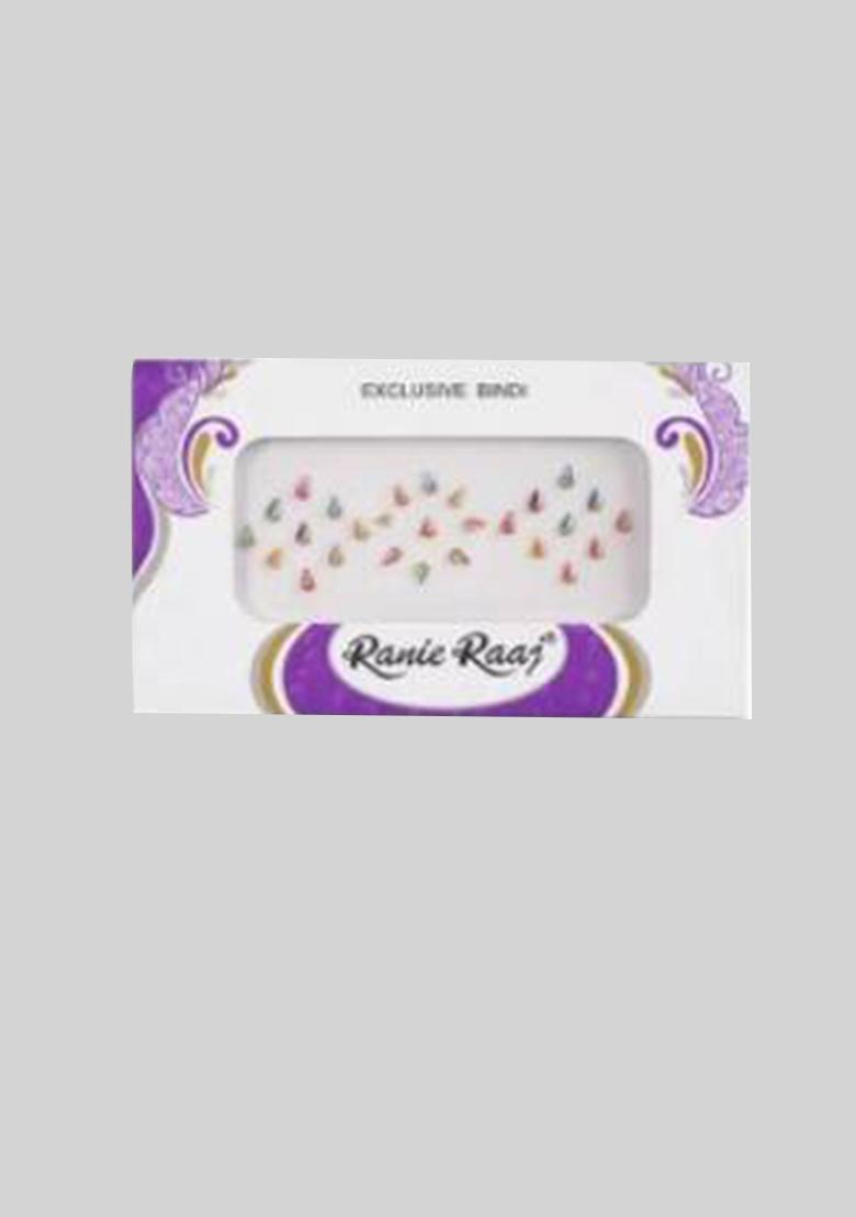 Multicolor Elegant Bindi Set - Indya