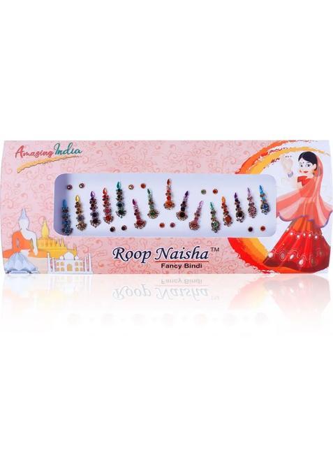 Multicolor Fancy Stone Bindi Set