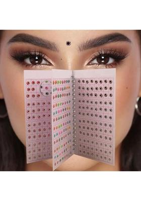 Multicolor Fancy Stone Bindi Set