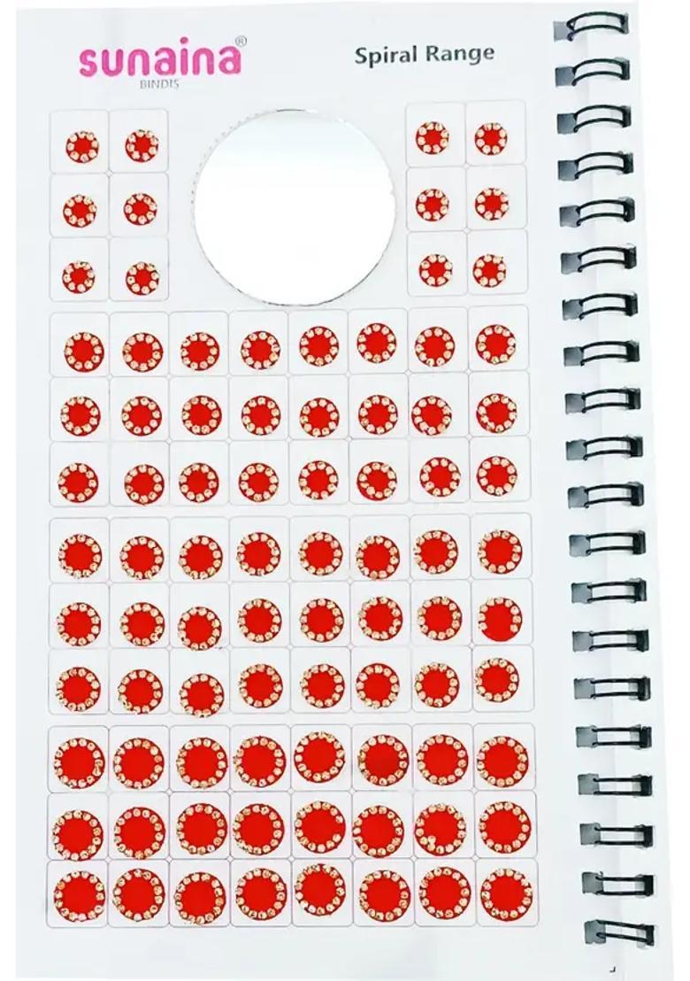 Multicolor Fancy Stone Bindi Set - Indya