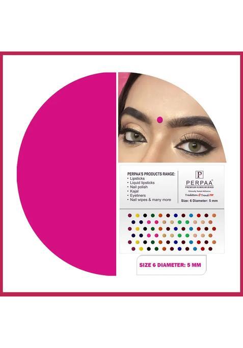 Multicolor Fancy Velvet Bindi Set