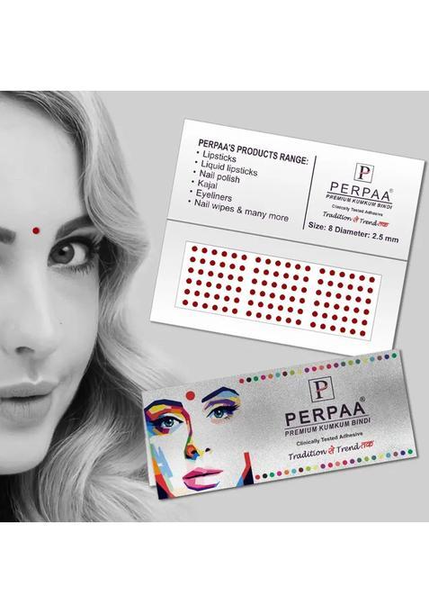 Maroon Fancy Velvet Bindi Set