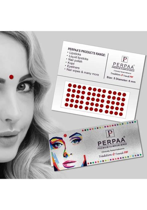 Maroon Fancy Velvet Bindi Set