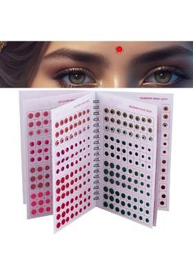 Multicolor Fancy Stone Bindi Set