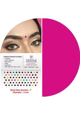 Multicolor Fancy Velvet Bindi Set