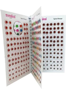 Multicolor Fancy Stone Bindi Set