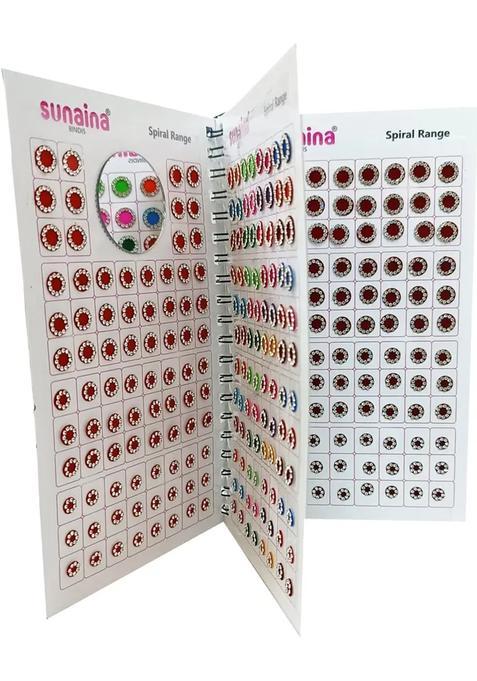 Multicolor Fancy Stone Bindi Set