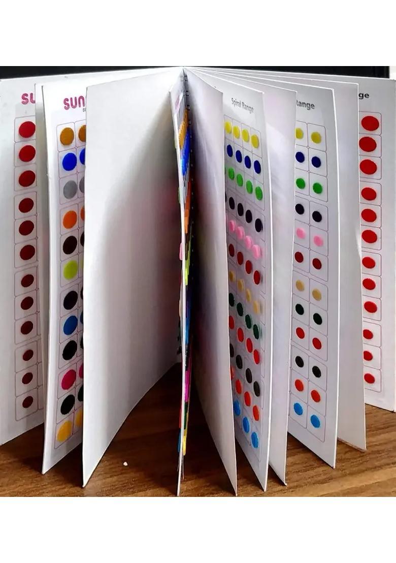 Multicolor Fancy Bindi Set - Indya