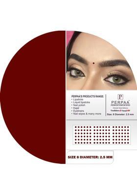 Dark Maroon Fancy Bindi Set