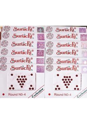 Maroon Fancy Bindi Set