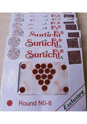 Maroon Fancy Bindi Set